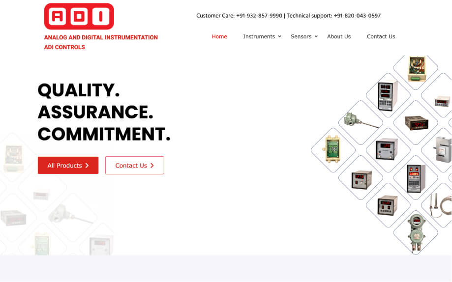 ADI - Website project
